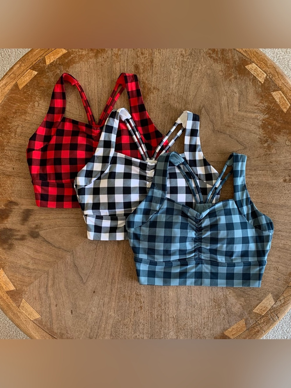 BuffBunny Check Bloom Bra Bundle